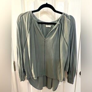 Grey/blue color. From a local boutique. Size small, like new.